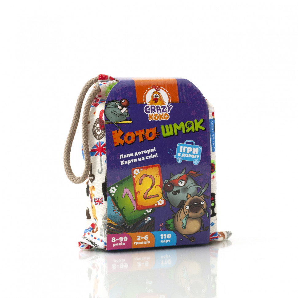 

Игра в мешочке "Котошмяк" Vladi Toys для детей (RTVT8077-09)