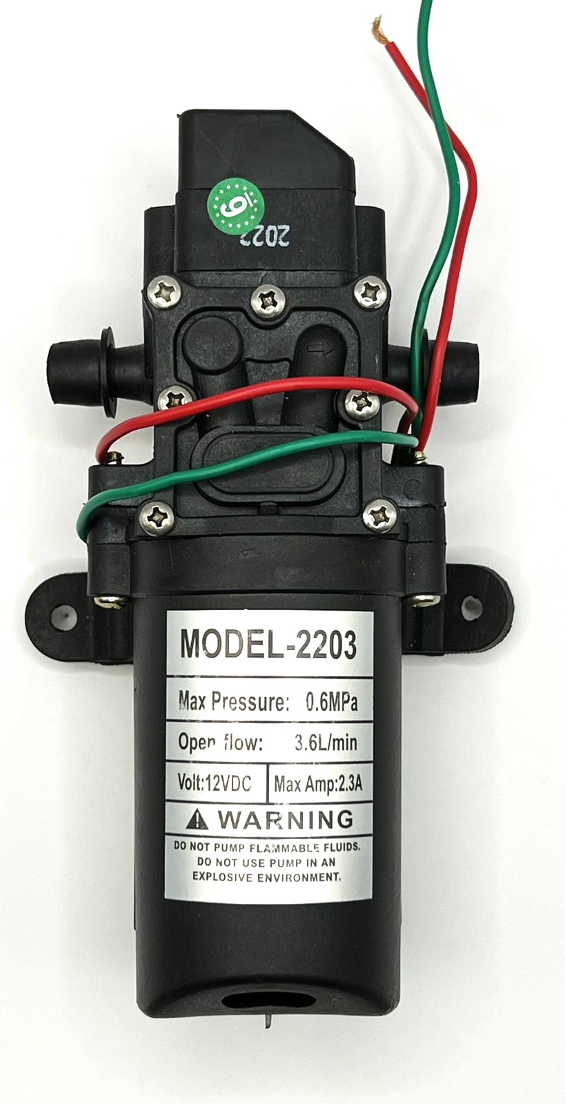 Насос для аккумуляторного опрыскивателя 12V с датчиком давления DP-2203 ...