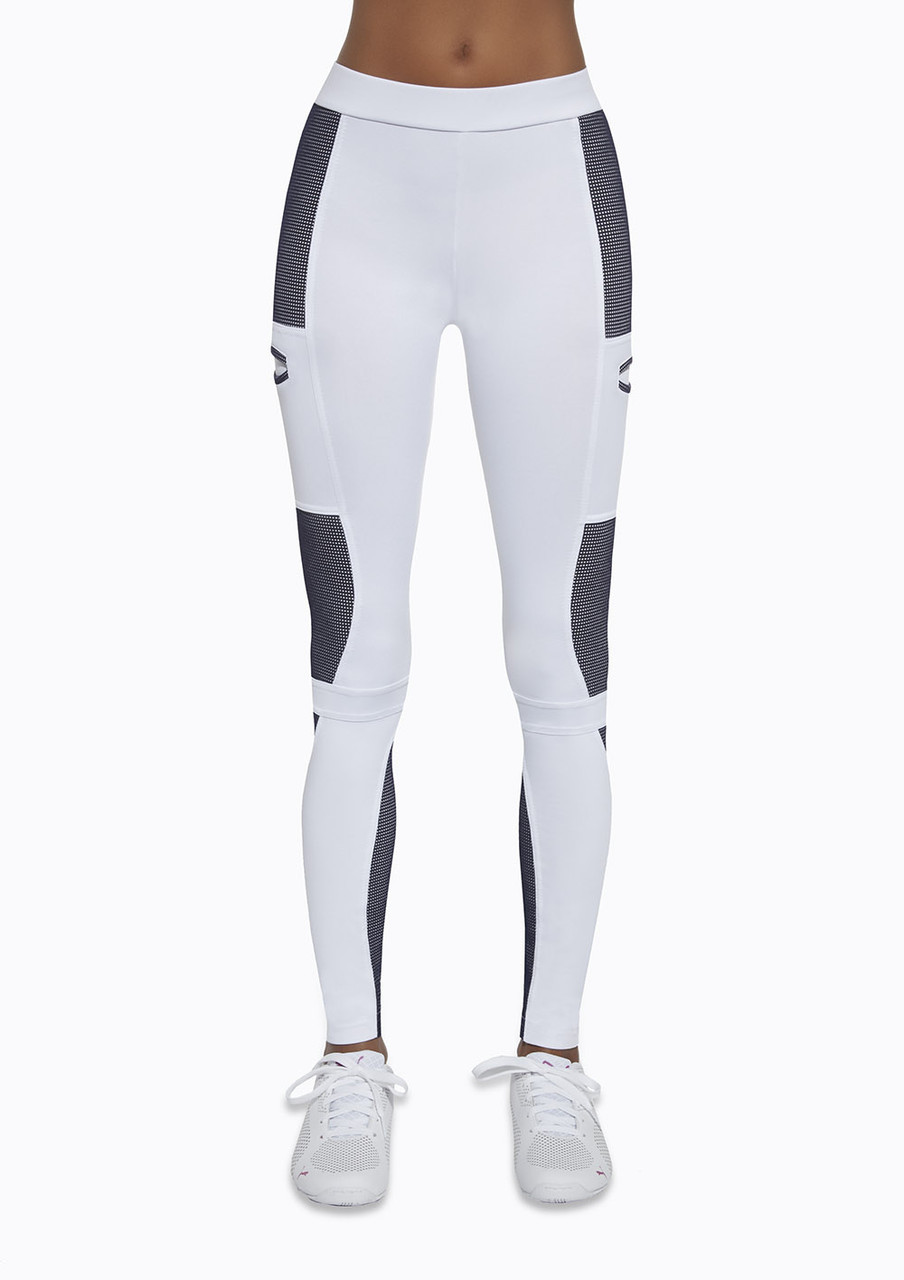 

Спортивные женские леггинсы Bas Bleu Passion L Белые (7008-L)