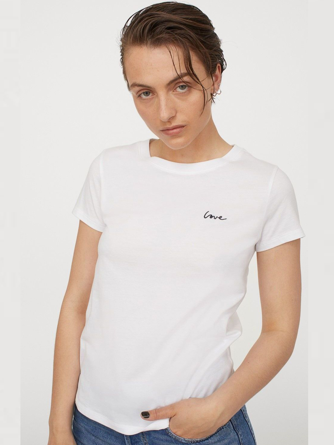 

Футболка H&M Divided 07174909 M Белая