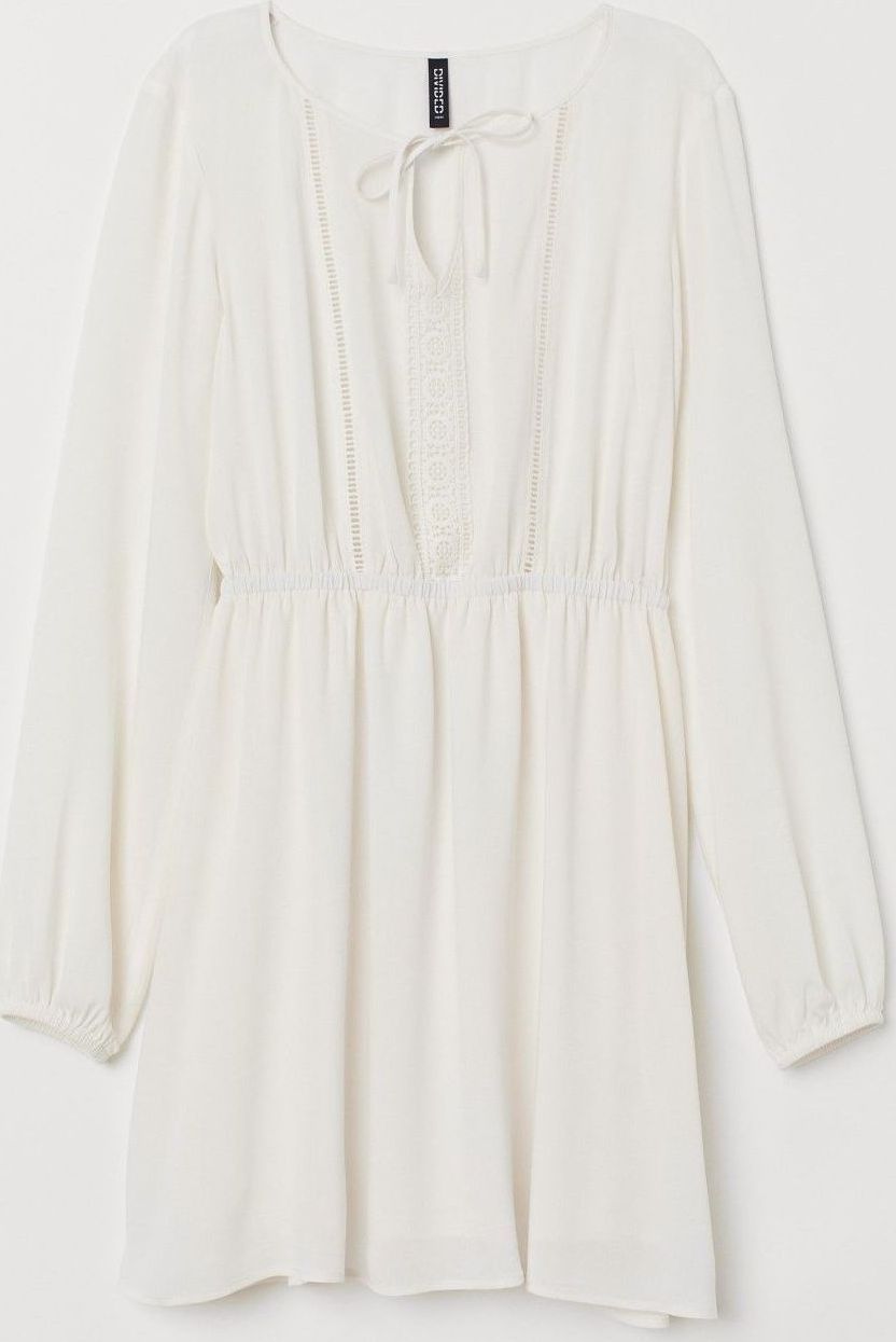 

Платье H&M Divided 07468889 32 Кремовое