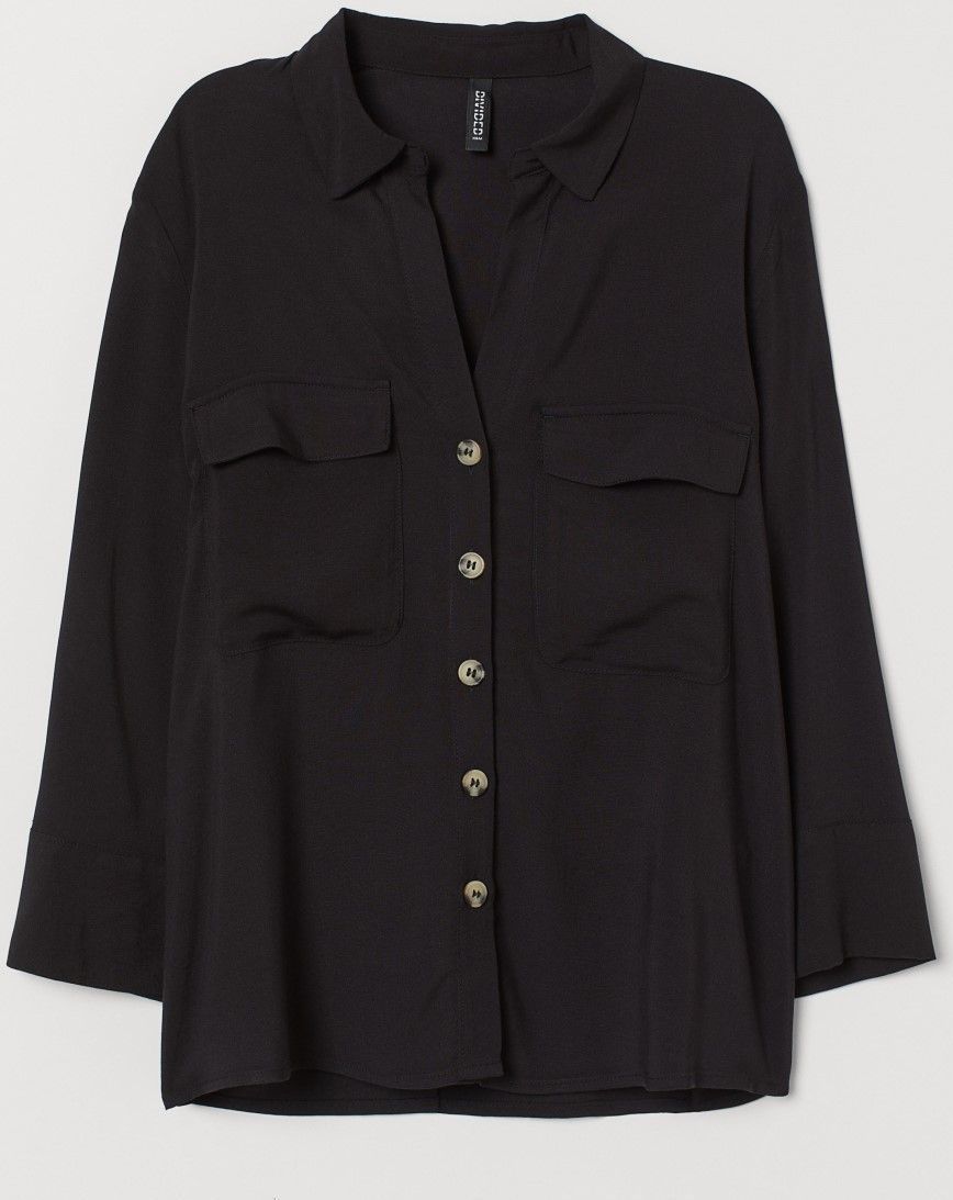 

Рубашка H&M 08039490 36 Черная