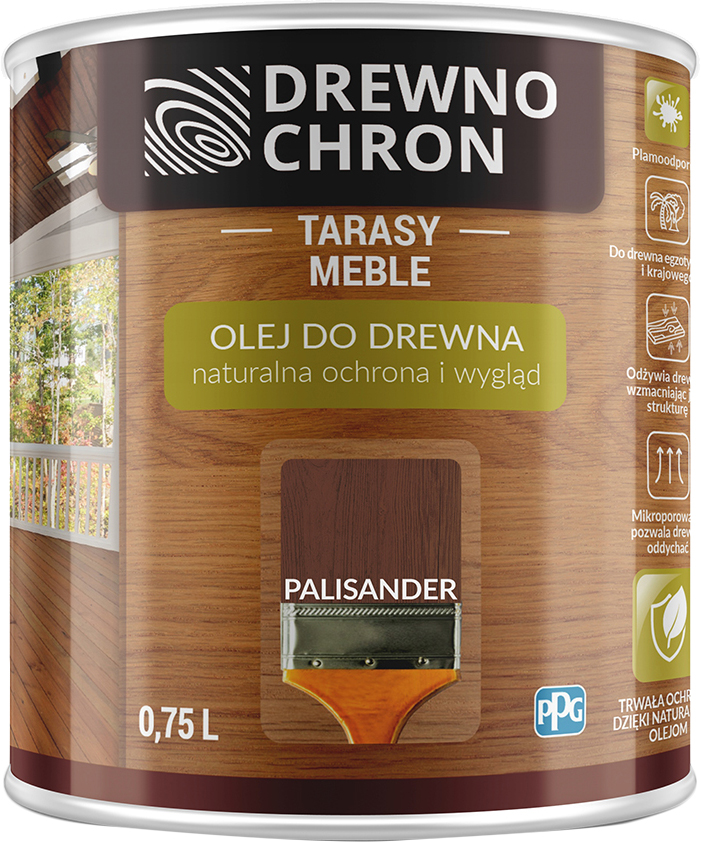 

Масло для дерева Drewnochron 0.75 л Палисандр (327986)
