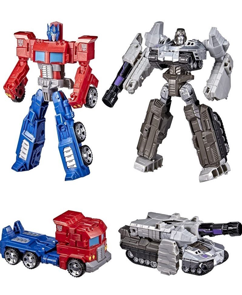Трансформеры Оптимус Прайм и Мегатрон Transformers Heroes and Villains ...
