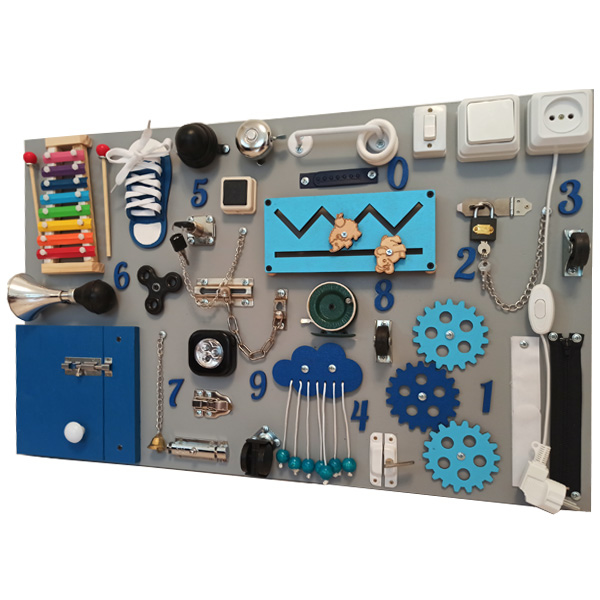 

БизиБорд развивающая доска Trend-Box - 50х80 см - №10