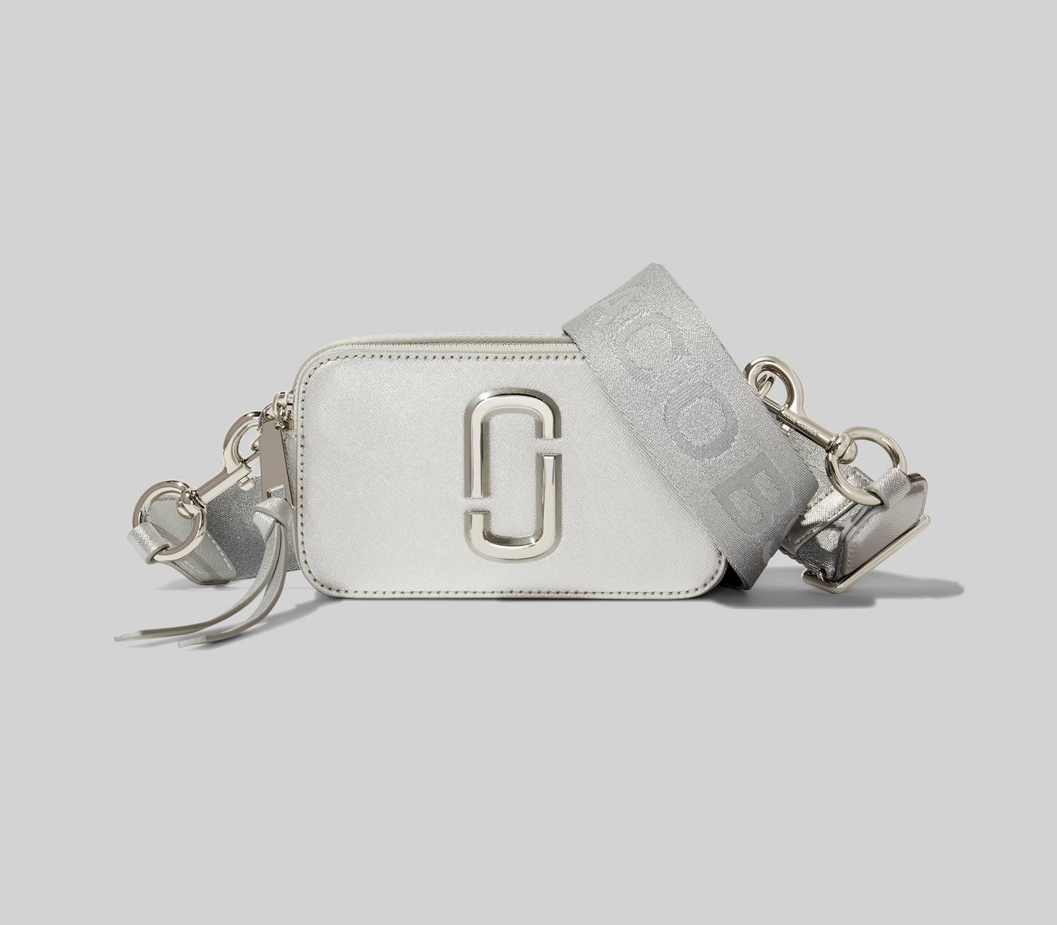 

Сумка Marc Jacobs The Snapshot DTM Metallic Silver