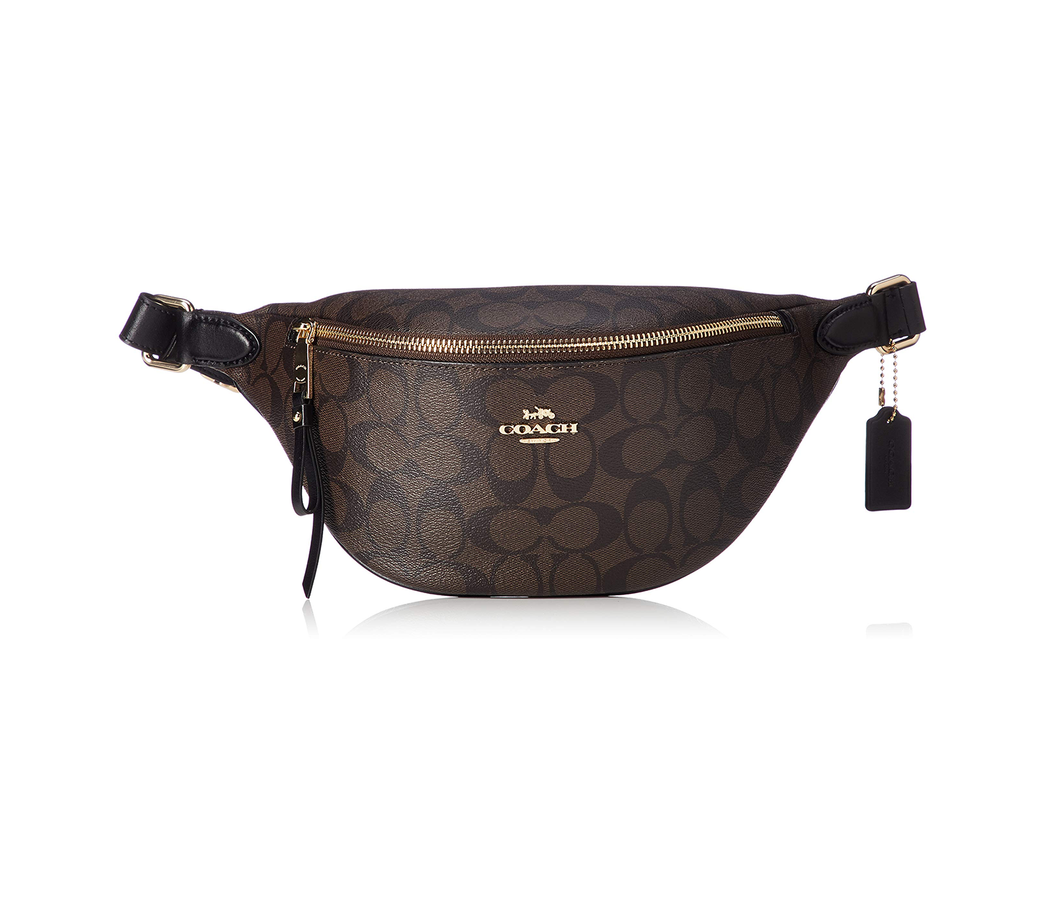 

Поясная Сумка Coach Signature Belt Bag Fanny Pack Brown