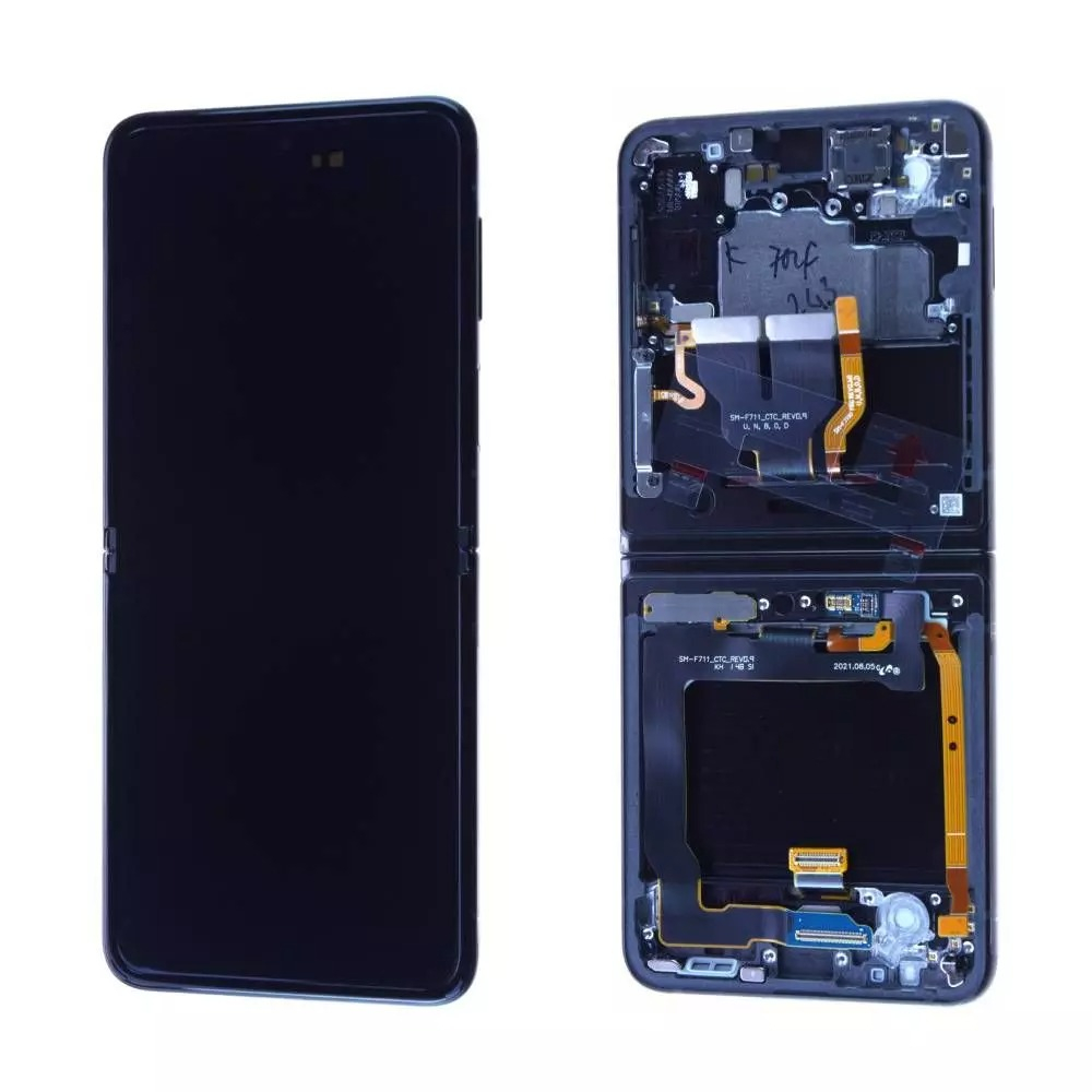 Дисплей Samsung F711 Galaxy Z Flip 3 5G (Inner LCD), с тачскрином ...