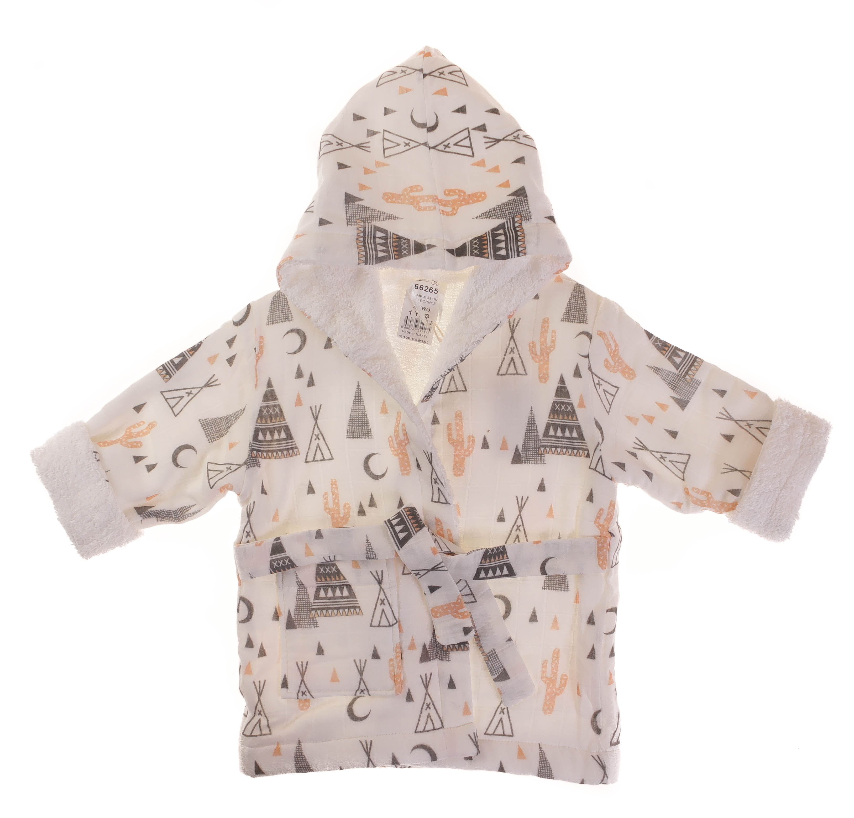 

Халат Bibaby Кремовый 98 см 66265 (513679)