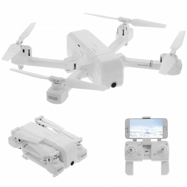 

Квадрокоптер SJRC Z5 White − дрон с широкоугольной FHD камерой, FPV, GPS, до 14 минут (k332)
