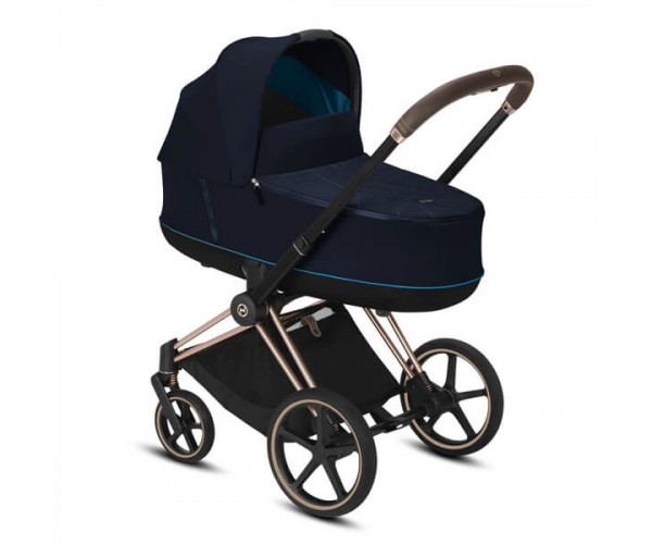 

Коляска Priam 2 в 1 Nautical blue (rose gold)