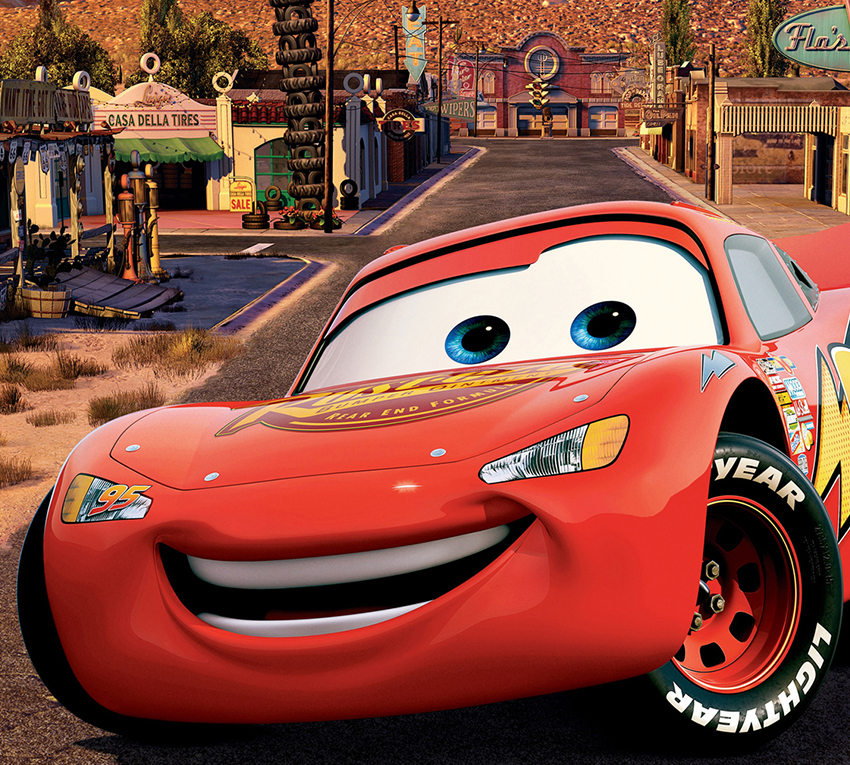 

Фотообои бумажные DeCors Молния МакКуин в городе 300x270 см 3 сегмента (131134)