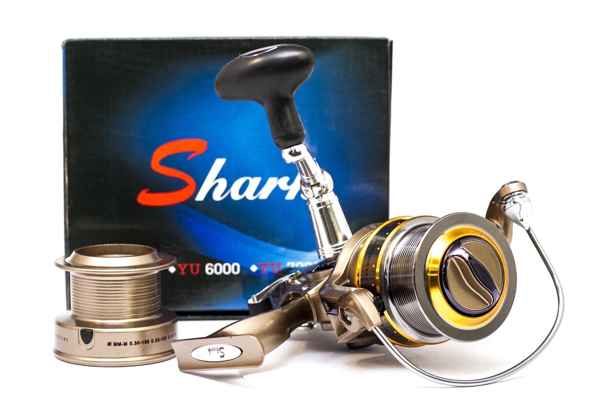 

Карповая катушка с бейтранером Shark YU 7000 9+1