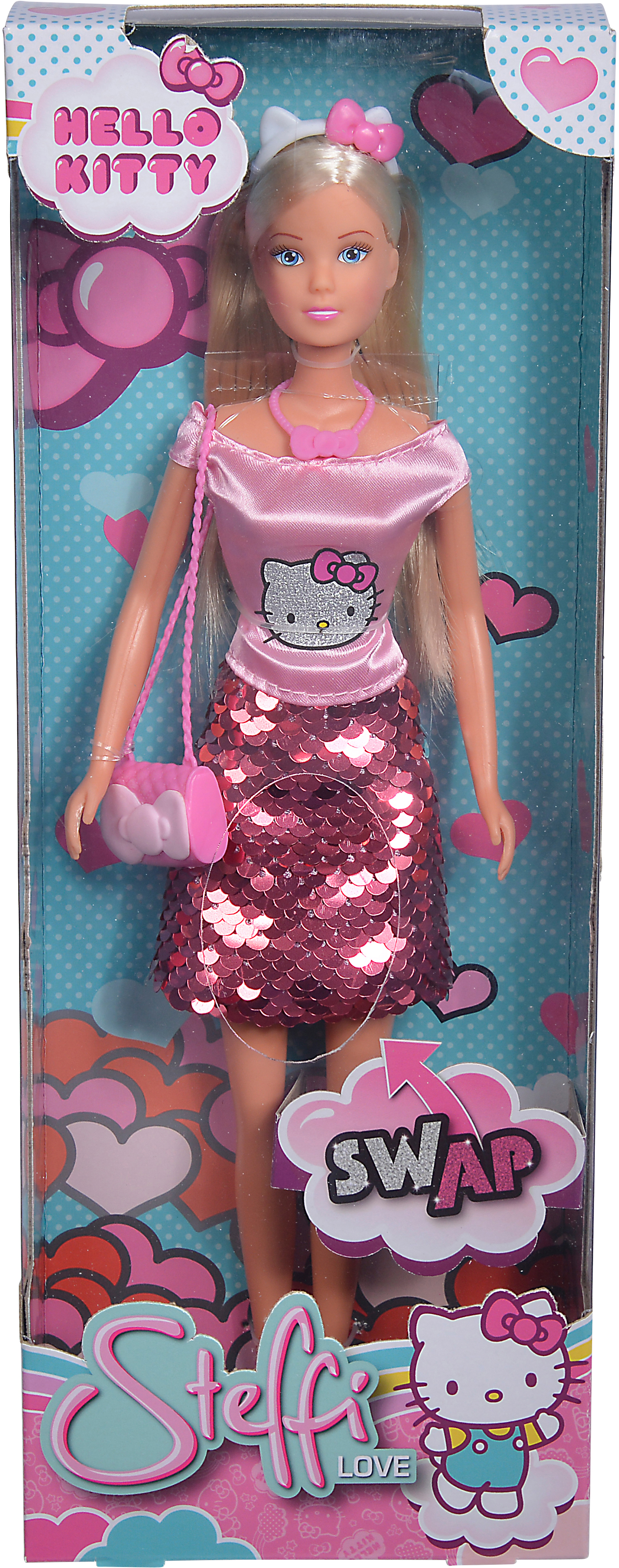 

Кукла Simba Steffi Love Штеффи Hello Kitty Смена цвета (9283010) (4006592052942)