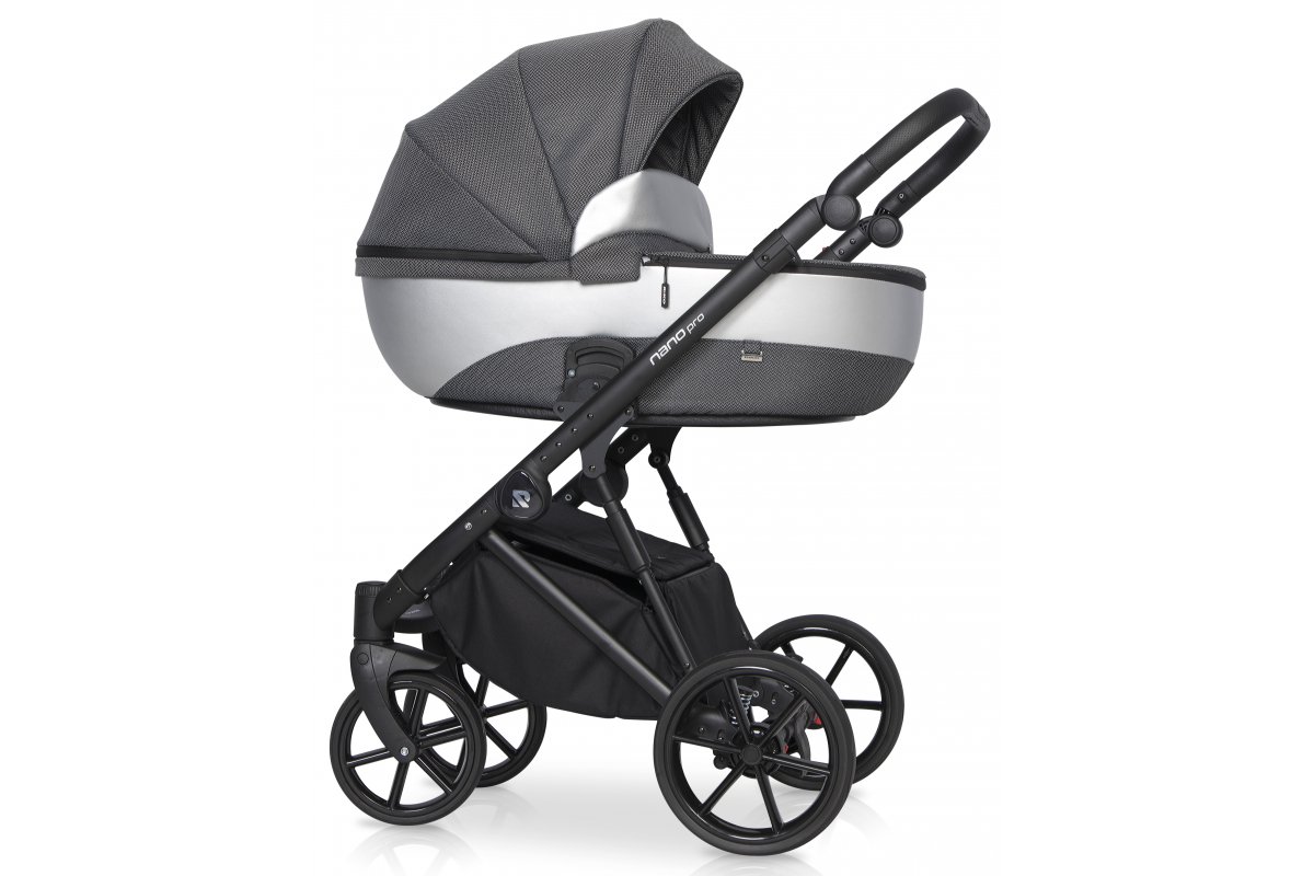 

Универсальная коляска 2 в 1 Riko Nano Pro 02 Onyx