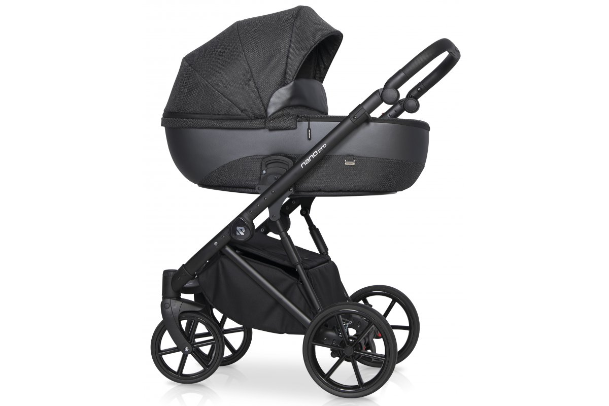 

Универсальная коляска 2 в 1 Riko Nano Pro 06 Carbon
