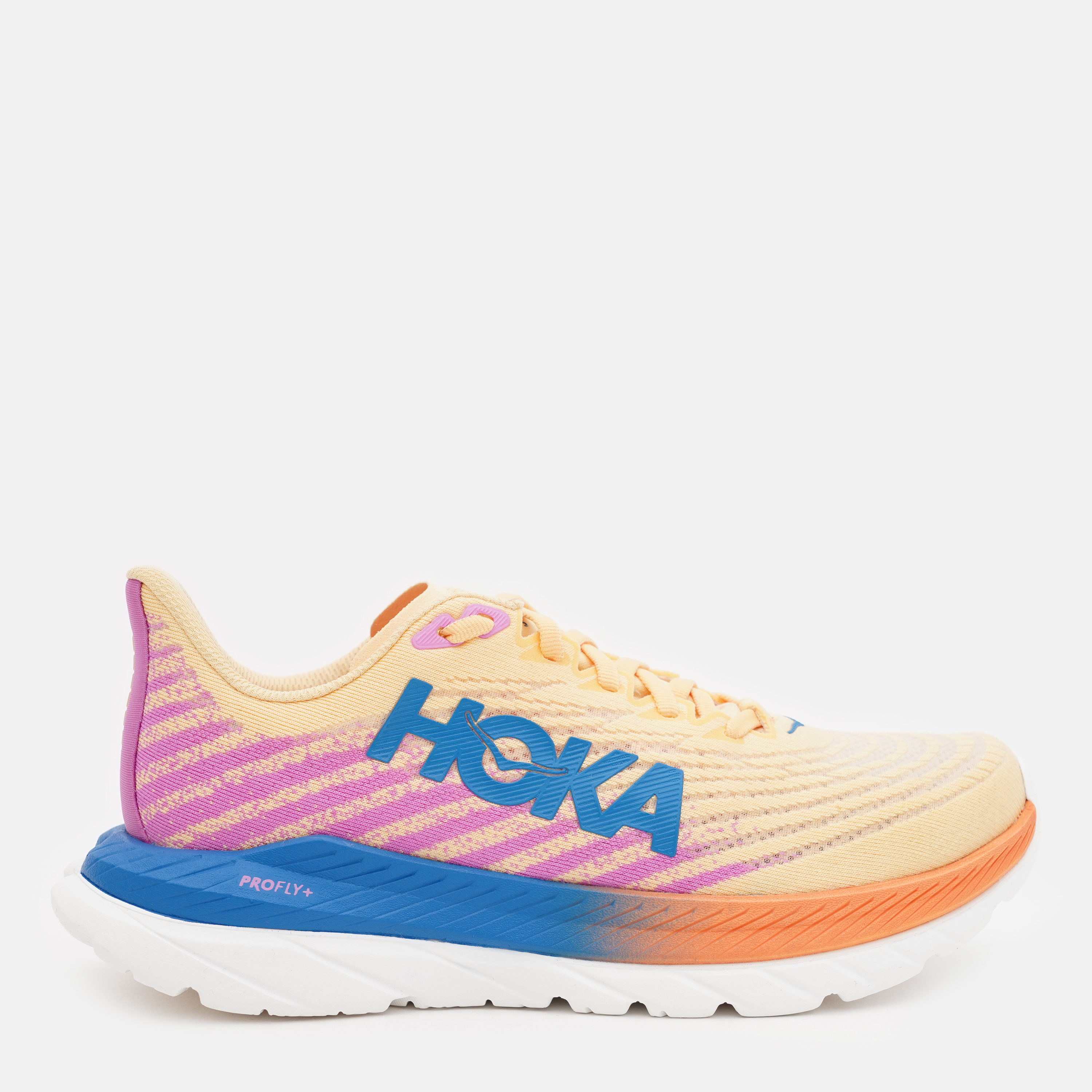 Акція на Жіночі кросівки для бігу HOKA ONE ONE Mach 4 1127894 40 (8US) 25 см Персикові від Rozetka