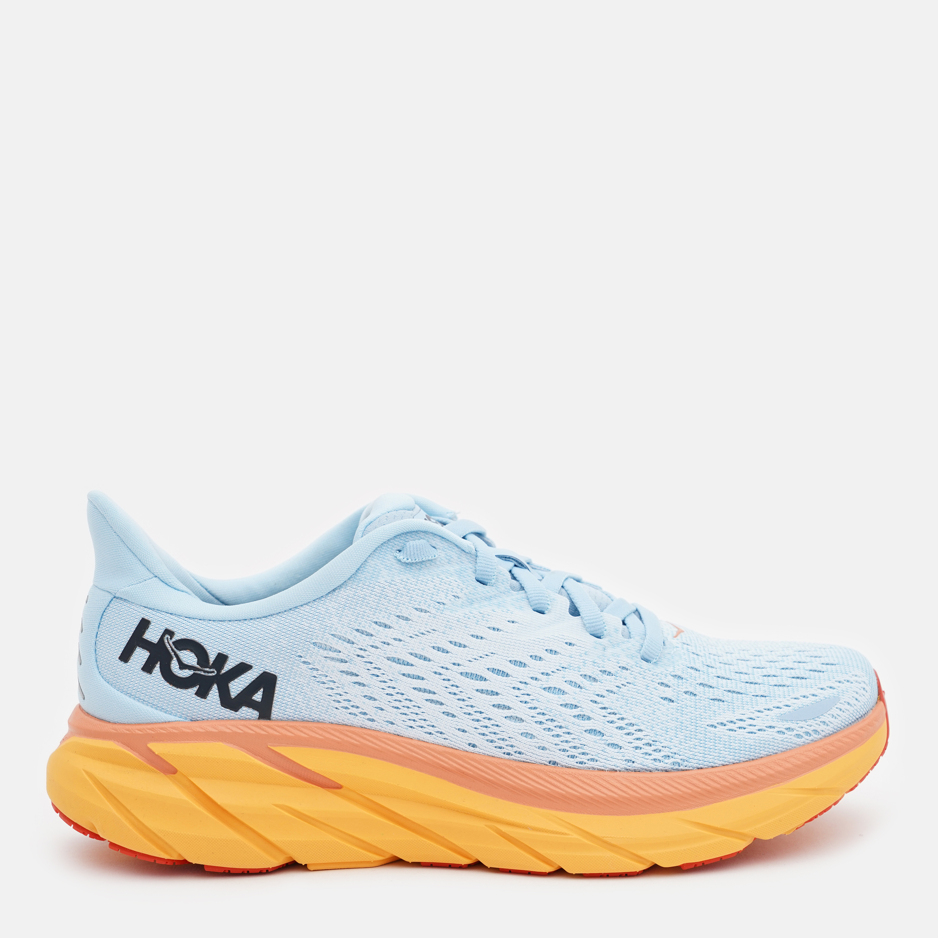 Акція на Жіночі кросівки для бігу HOKA ONE ONE Clifton 8 1119394 40 (8US) 25 см Блакитні від Rozetka