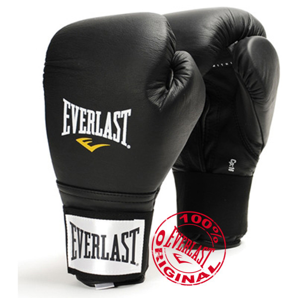 

Перчатки тренировочные Everlast Training Gloves Velcro 16 oz натуральная кожа