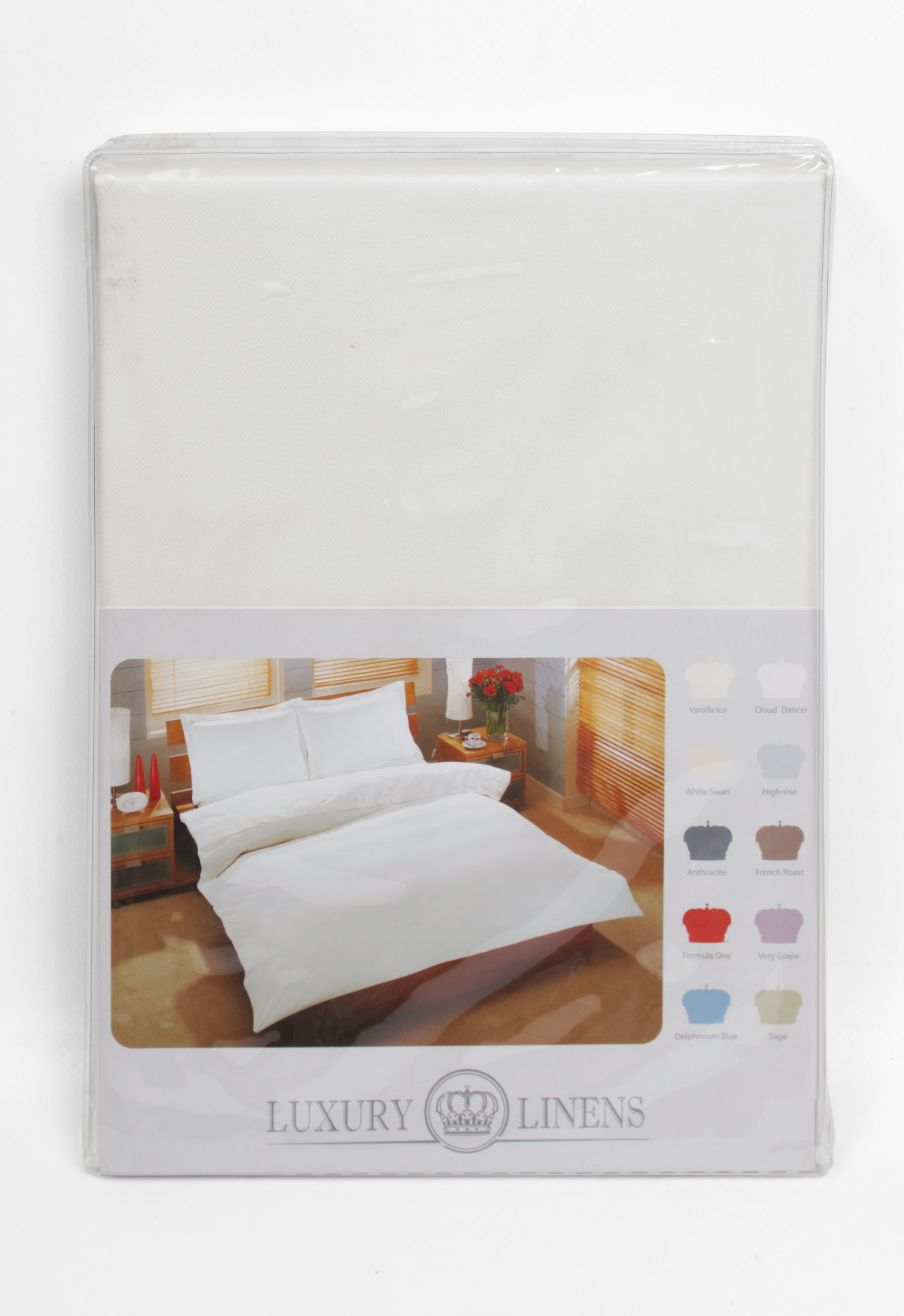 

Наволочка LUXURY LINENS Tencel с ушками 50х70+5