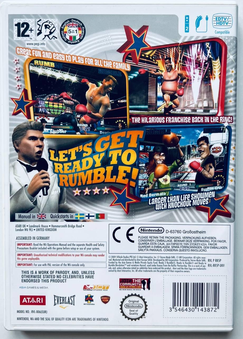 ROZETKA » Ready 2 Rumble Revolution, Б/У, английская версия - диск Nintendo  Wii от продавца: RetroGaming Shop купить в Украине: цена, отзывы