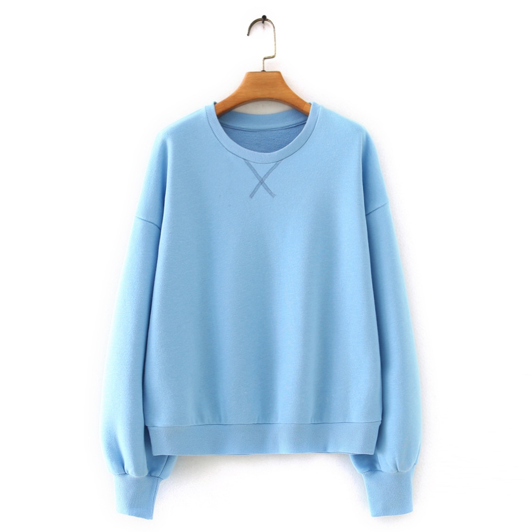 

Свитшот женский Plain Berni Fashion (L) Голубой