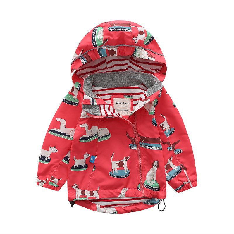 

Куртка детская демисезонная Собачки Meanbear (140) Коралловый (45144)