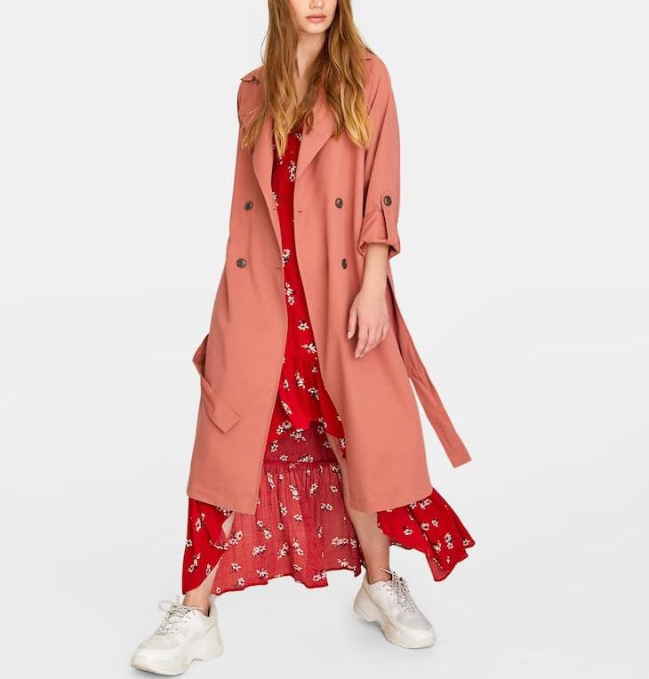 

Плащ женский с поясом и регулировкой рукава коралловый Coral Berni Fashion () Коралловый, Плащ женский с поясом и регулировкой рукава коралловый Coral Berni Fashion (L) Коралловый