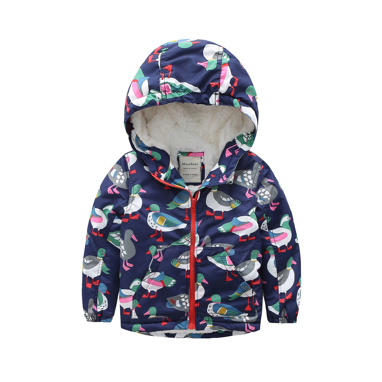 

Куртка детская зимняя Ducks Meanbear (130) Синий (56481)