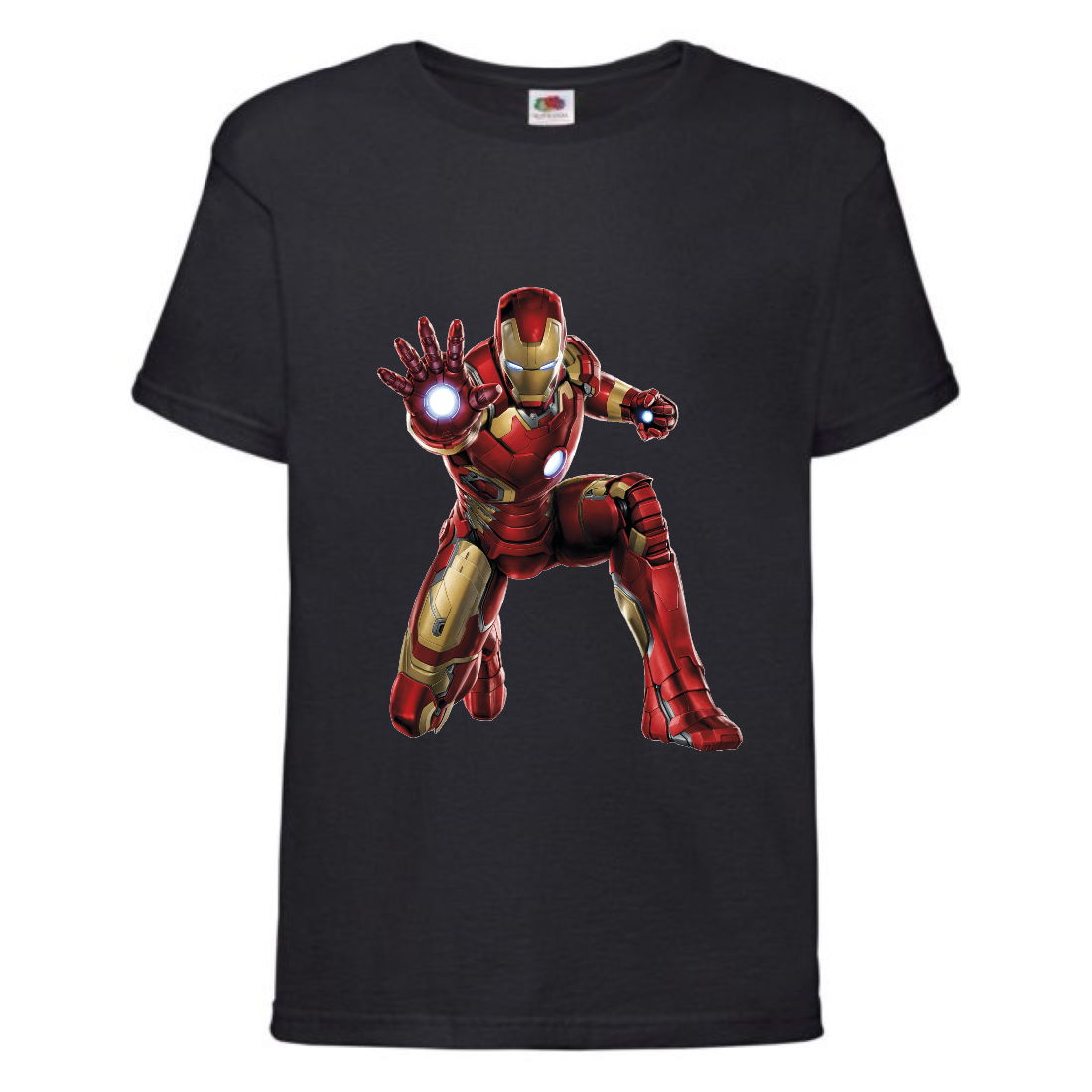 

Футболка детская Марвел (Marvel & DC) черная (ironmen-black) 164 см