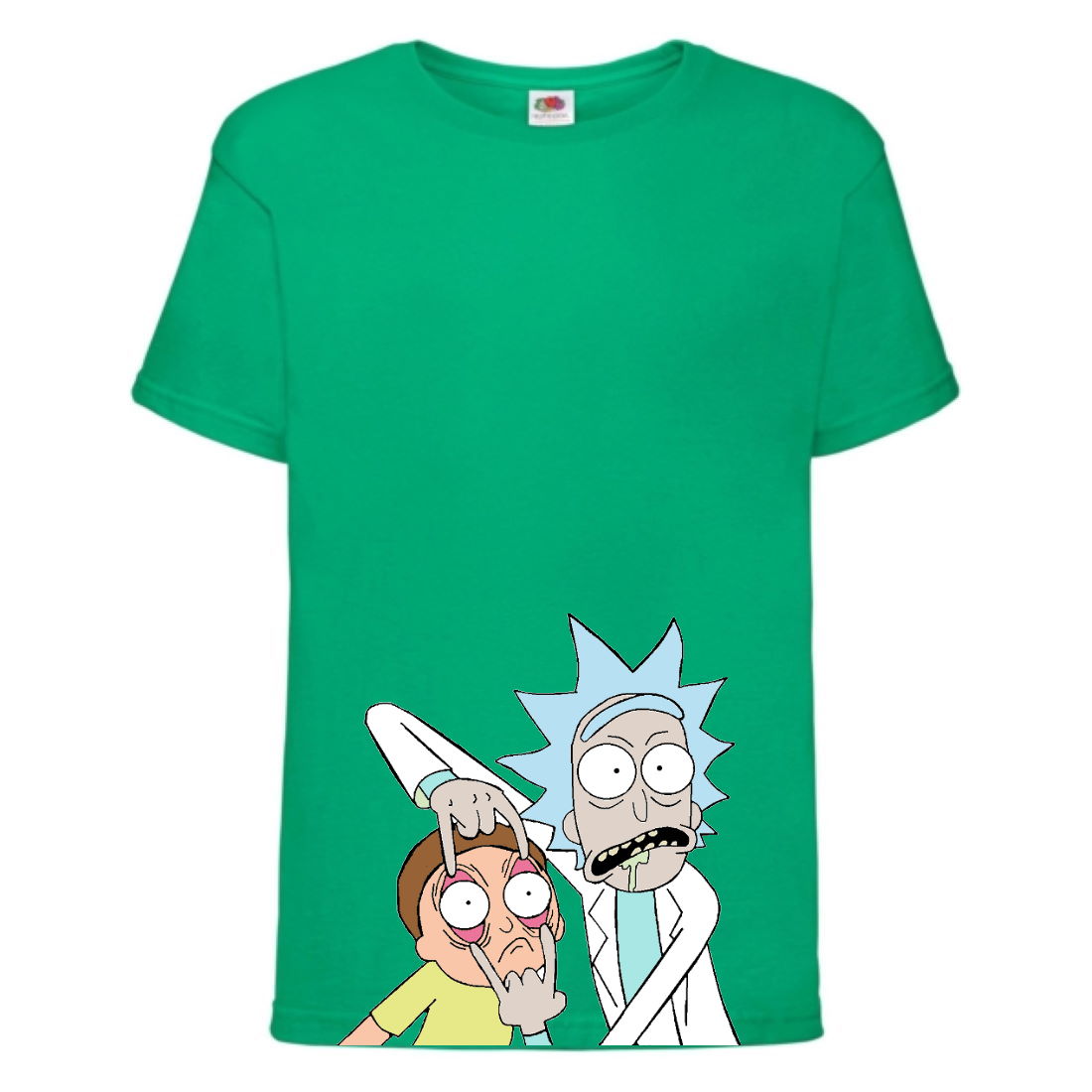 

Футболка Рик и Морти 1 (Rick and Morty) зеленая 164 см