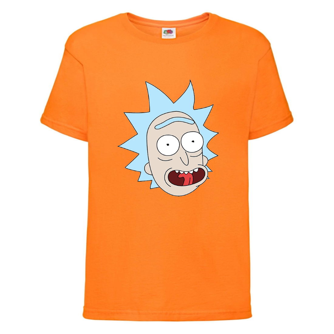 

Футболка Рик и Морти (Rick and Morty) оранжевая 164 см