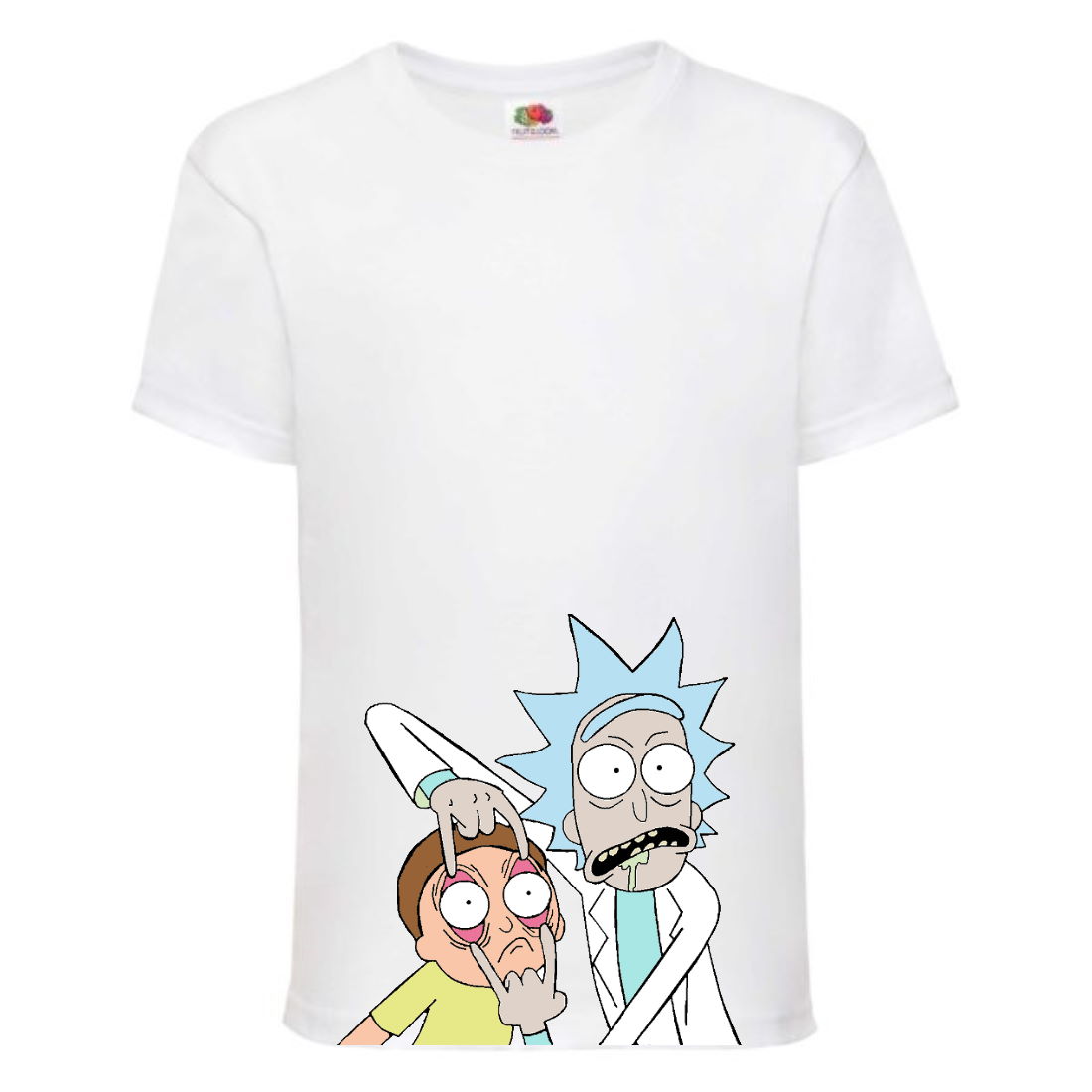 

Футболка Рик и Морти 1 (Rick and Morty) белая 164 см