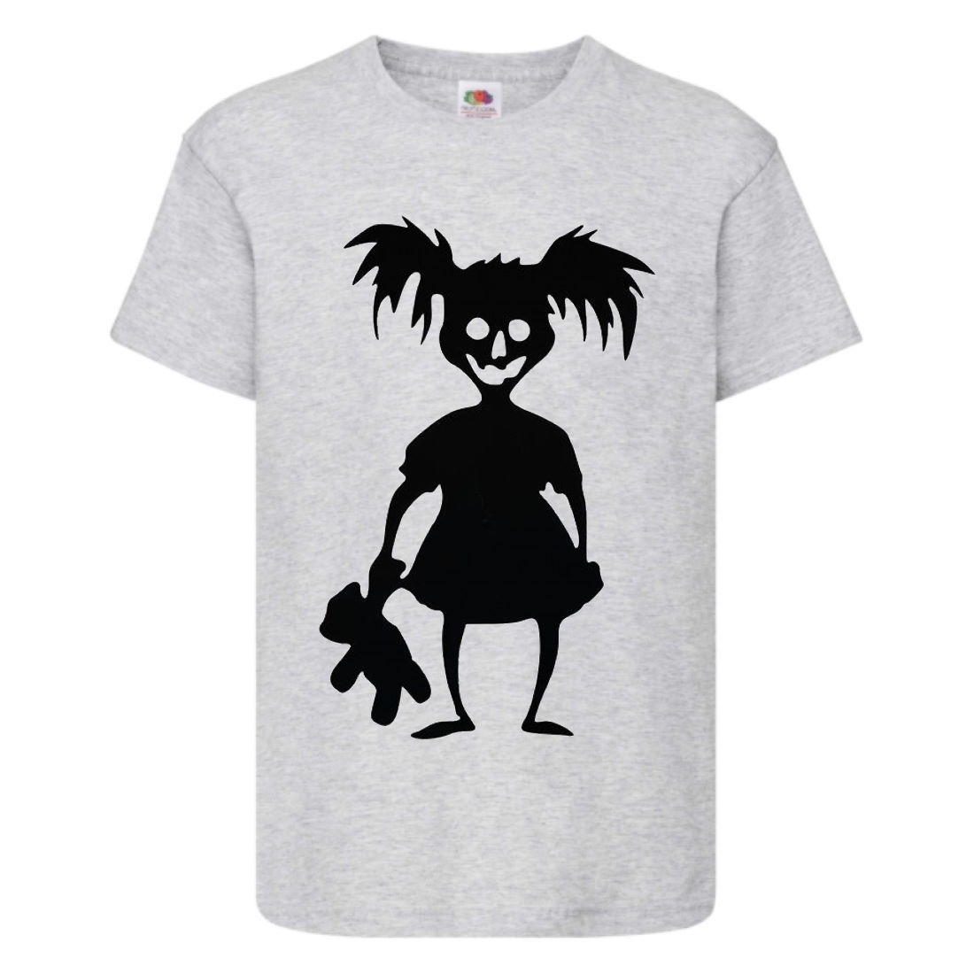 

Футболка детская Хэллоуин (Halloween) серая (halloween-07-gray) 104 см