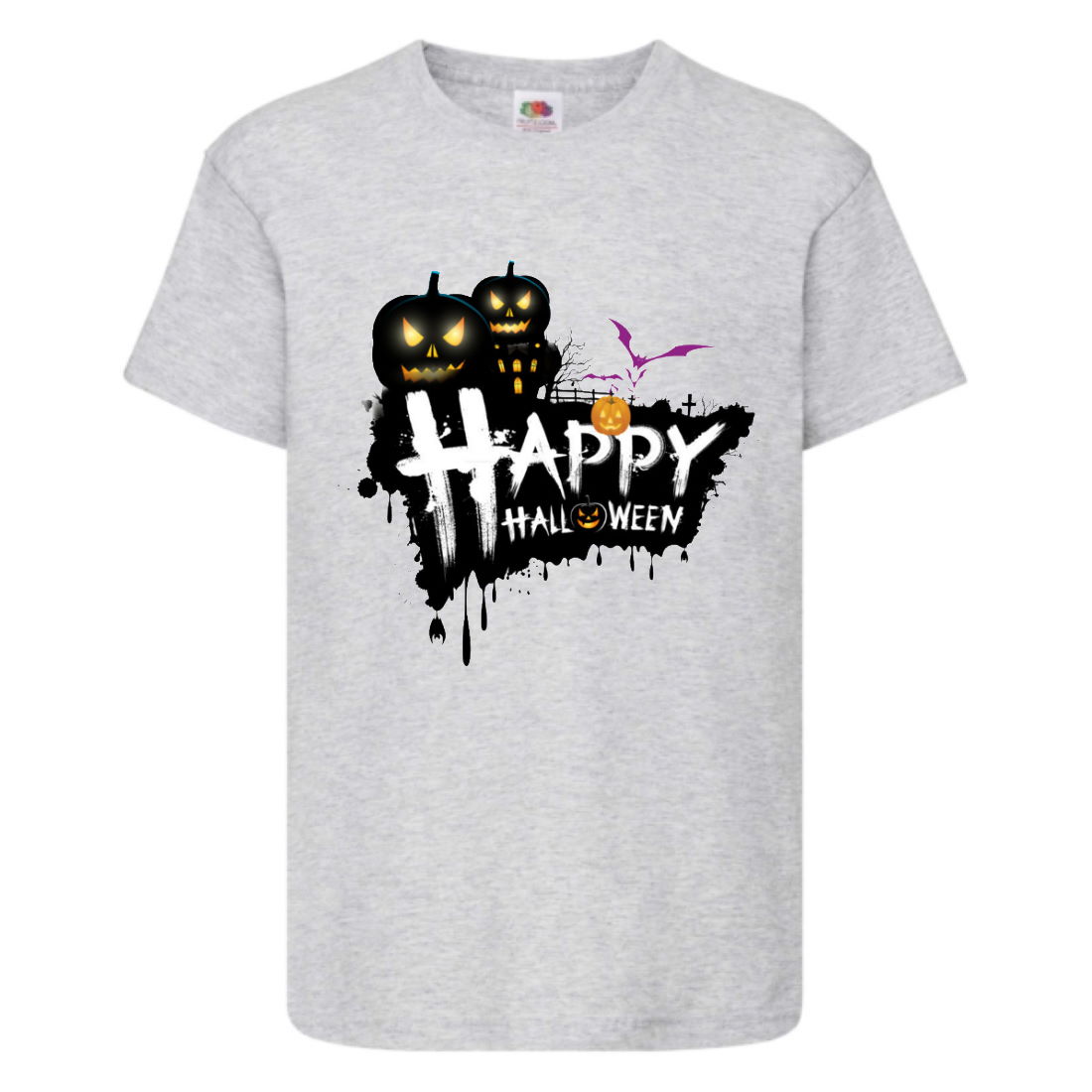 

Футболка детская Хэллоуин (Halloween) серая (halloween-05-gray) 152 см