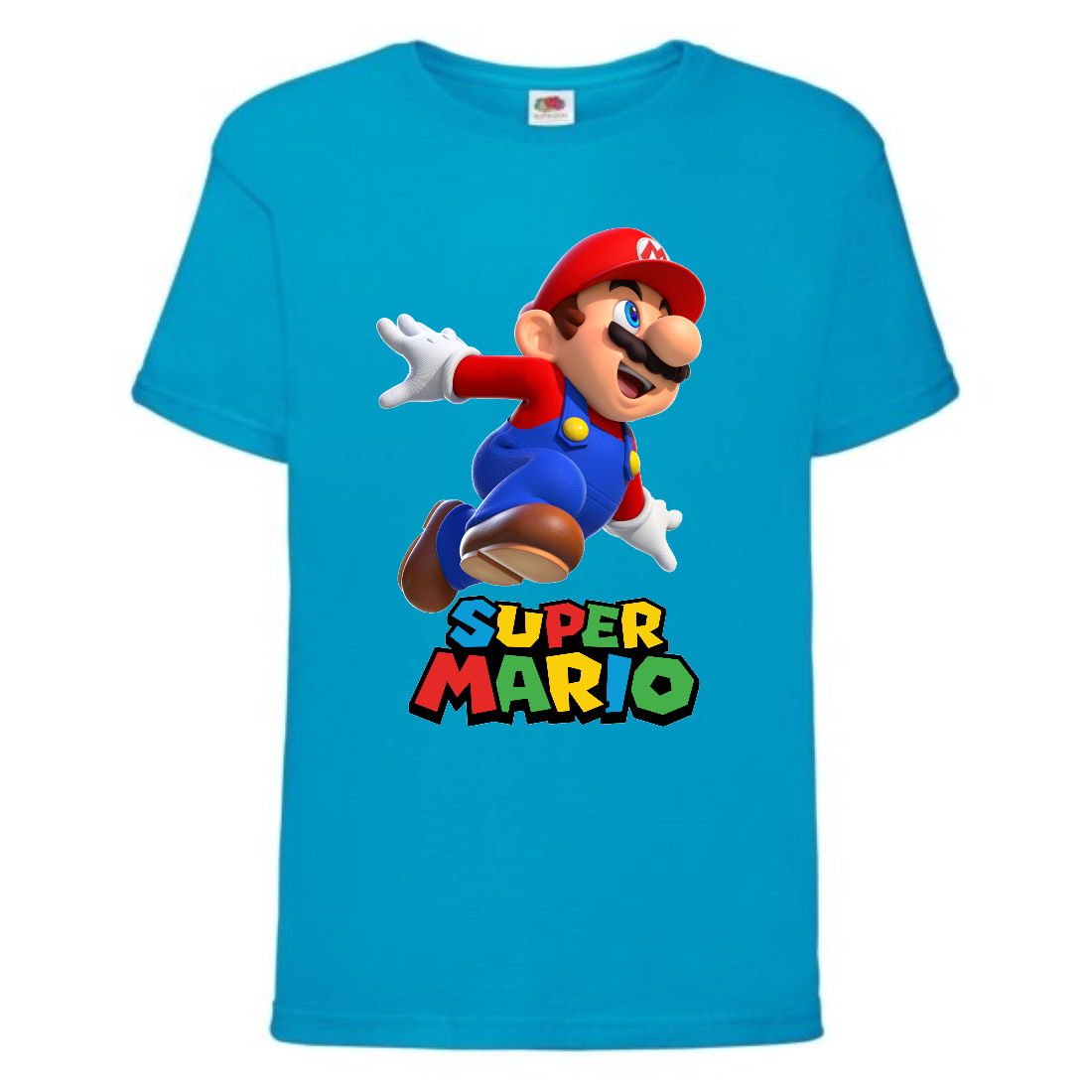 

Футболка Супер Марио 13 (Super Mario) синяя (SMar blu-7) 164 см