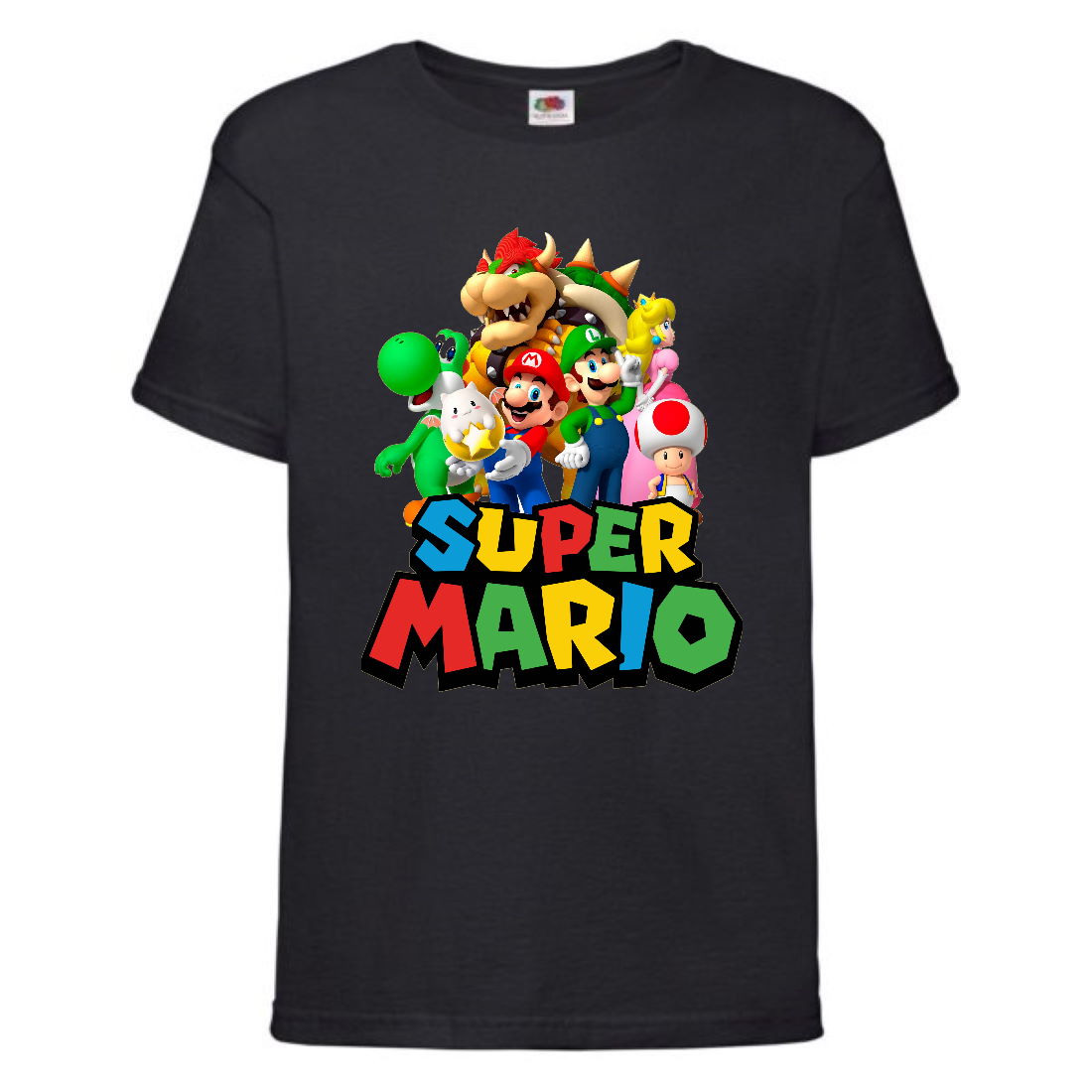 

Футболка Супер Марио 11 (Super Mario) черная (SMar blc-5) 152 см