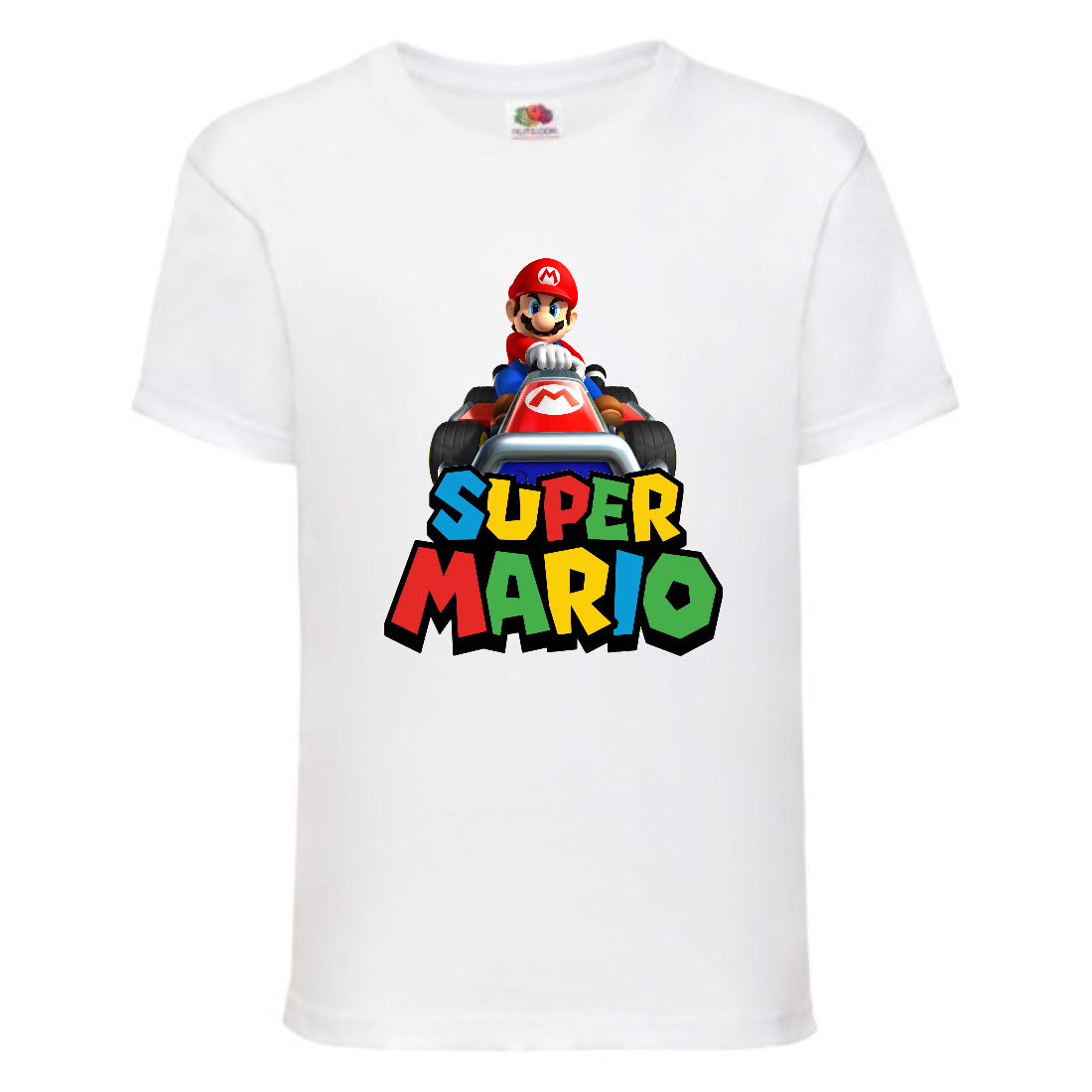 

Футболка Супер Марио (Super Mario) белая (SMar wh-01) 140 см