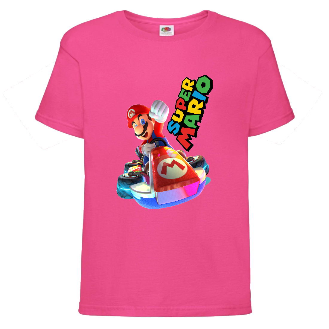 

Футболка Супер Марио 1 (Super Mario) Розовая (SMar pin-02) 128 см