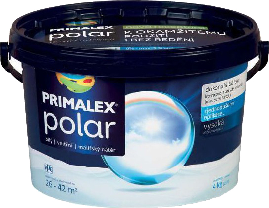 

Краска известковая Primalex Polar 4 кг Белая (PX-00322663)