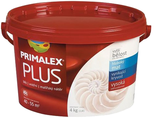 

Краска известковая Primalex Plus 4 кг Белая (PX-00322565)