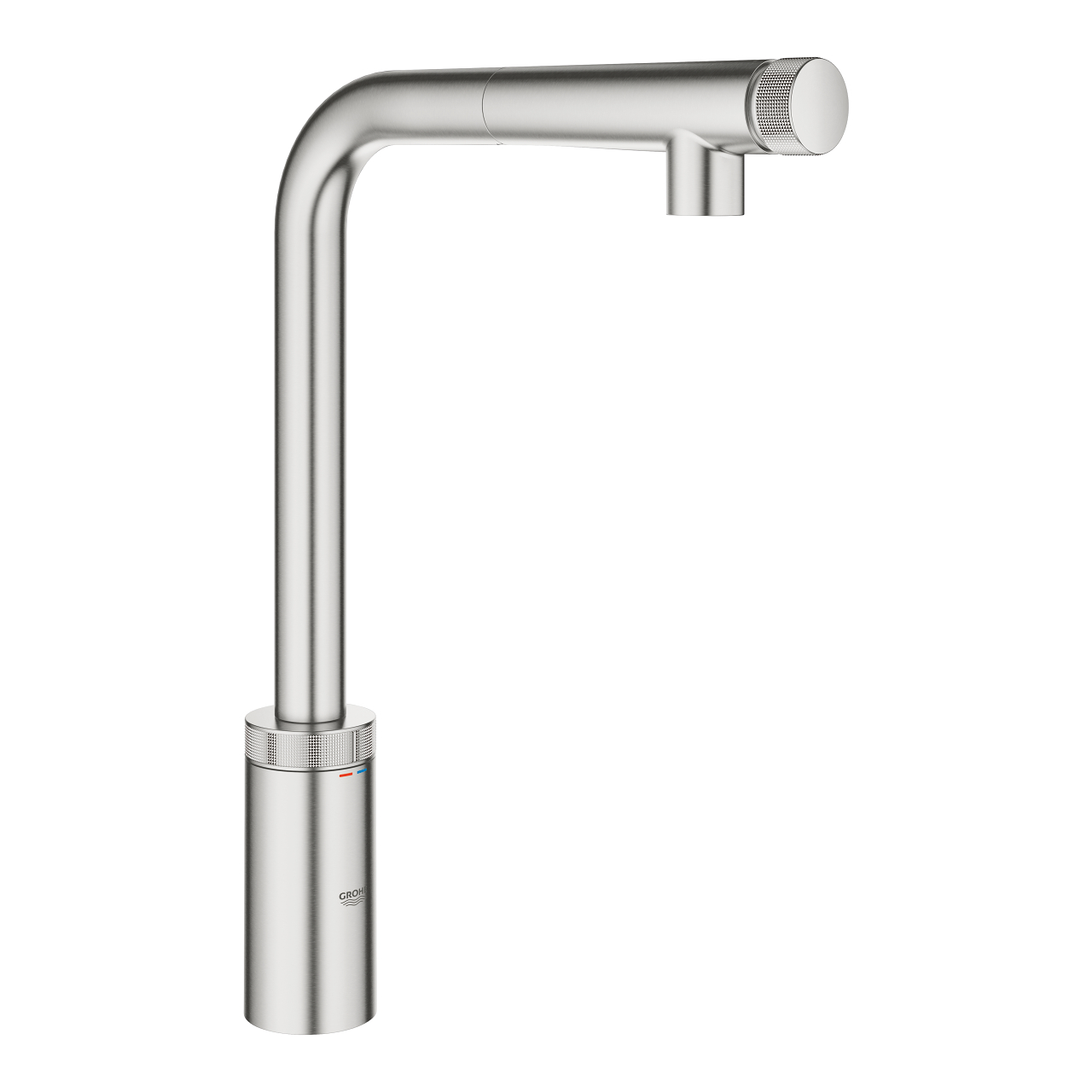 

Смеситель для кухни Grohe Minta Smartcontrol с выдвижной лейкой Дамасская сталь (31613DC0)
