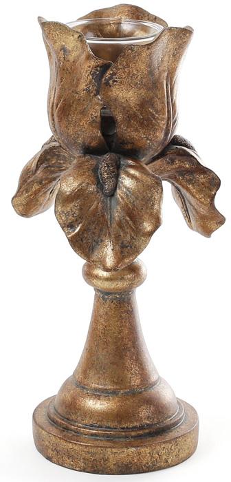 

Подсвечник Ирис 13.5х12х25.5 см, бронза Bona BD-430-302