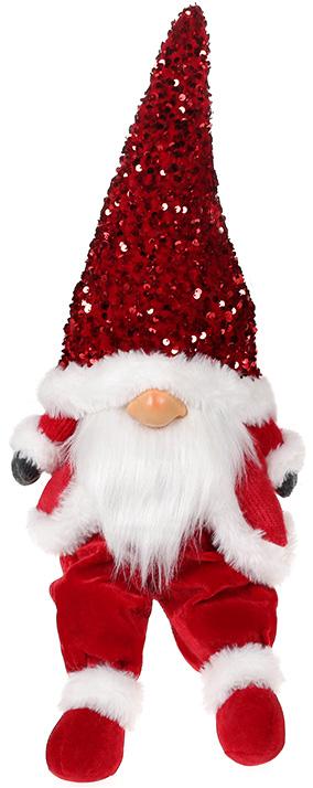 

Мягкая игрушка Гном RedandWhite 22х16х64 см в пайетках, сидячий Bona BD-877-095