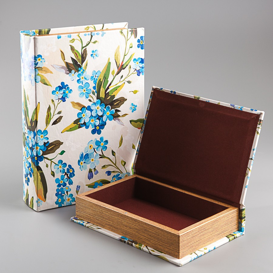 

Книга-шкатулка Panaopia Flowers 21х30х7 см Veronese 45568-BR-1182