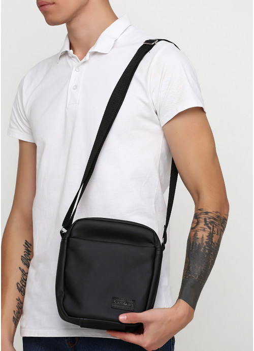 Купить мужскую сумку через плечо из натуральной кожи в Москве - мастерская «Гинзо»