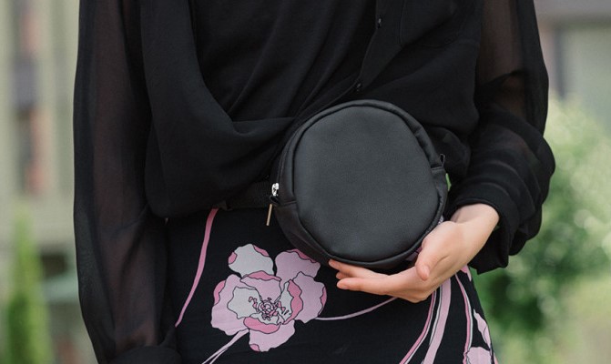 

Сумка женская на пояс бананка Cycle SSH Черная