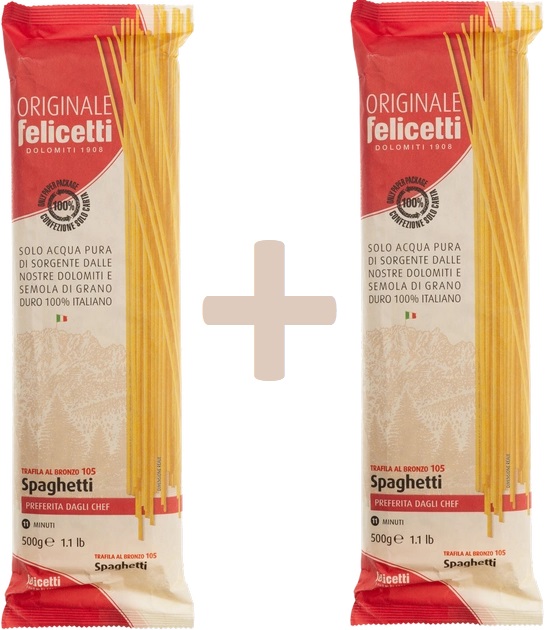 Упаковка макарон Felicetti Спагетти 500 г х 2 шт (2021000120978 ...