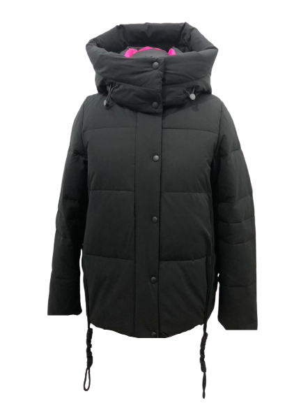 

Куртка женская зимняя TOWMY TM-BA-D166  чёрная, Куртка женская зимняя TOWMY TM-BA-D166 L чёрная