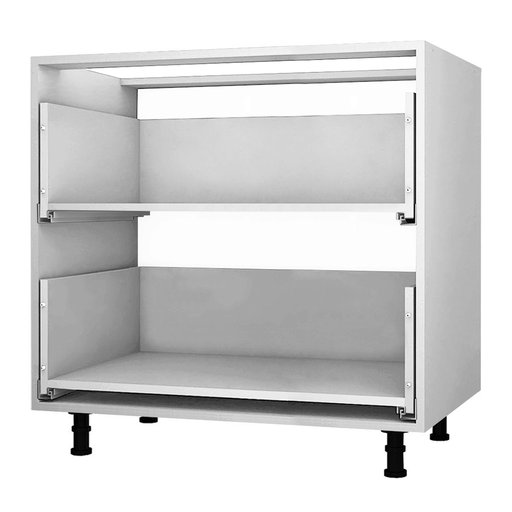 

Корпус нижний с полками 1+1 Delinia 800х820 мм Белый